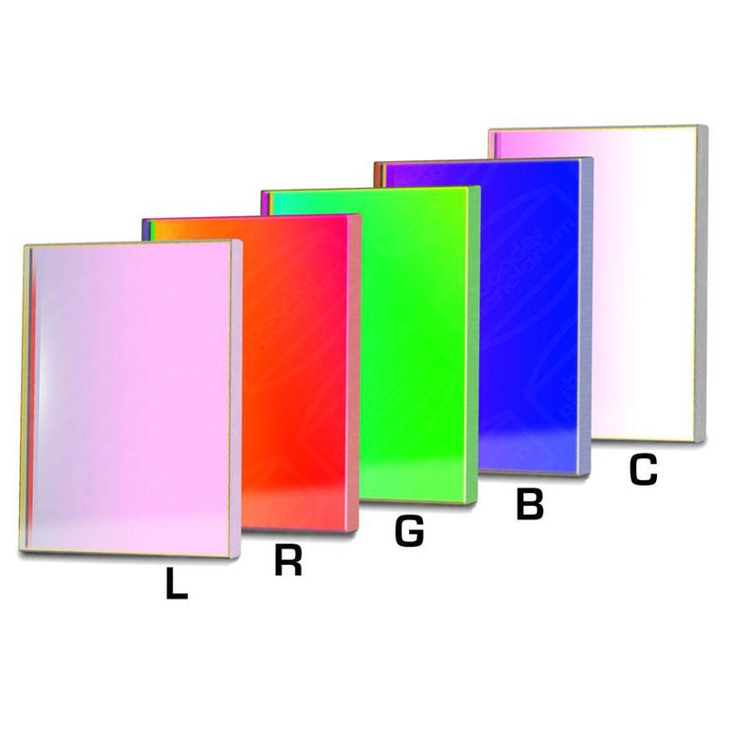 Baader Filtro Set filtri OIII e SII 65x65mm LRGBC-H-alpha 7nm