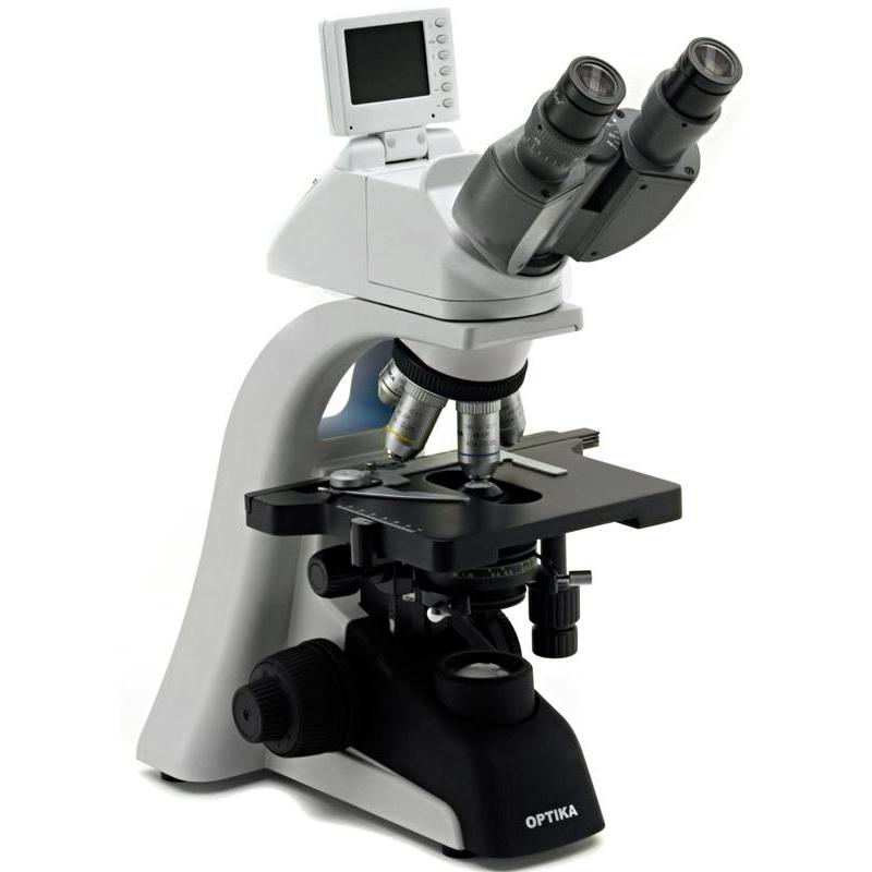 Optika Microscopio digitale binoculare DM-25, 3 Mpixels con monitor 2.5' LCD