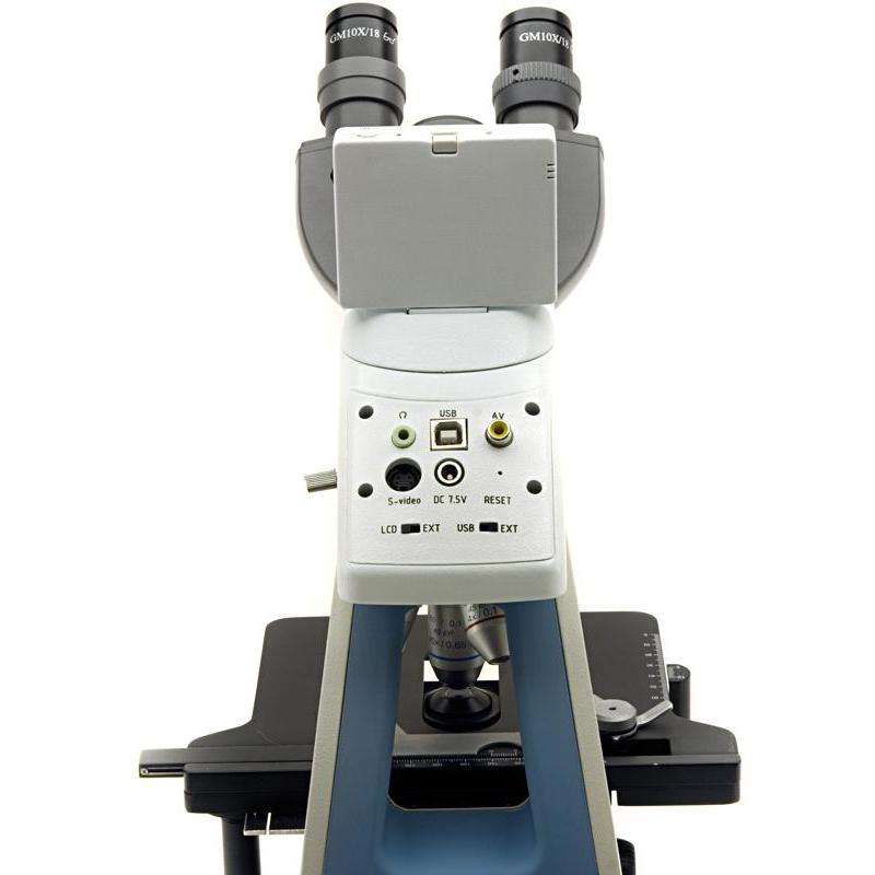 Optika Microscopio digitale binoculare DM-25, 3 Mpixels con monitor 2.5' LCD
