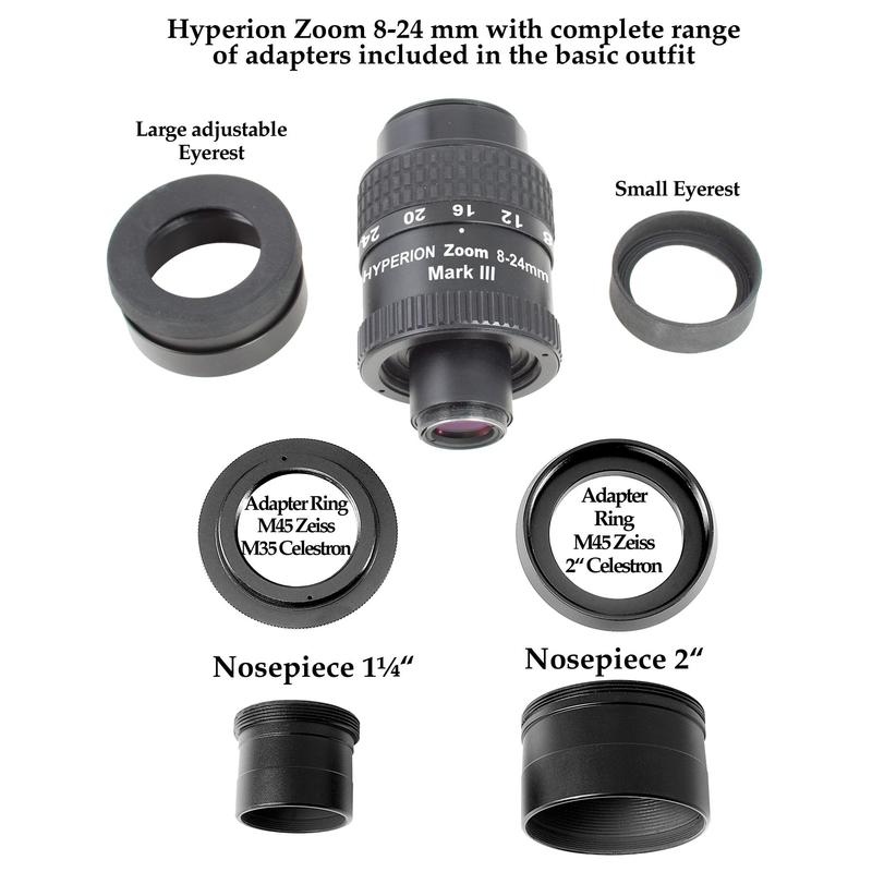 Baader Oculare zoom Clickstop Hyperion 8-24mm Mark III 2"