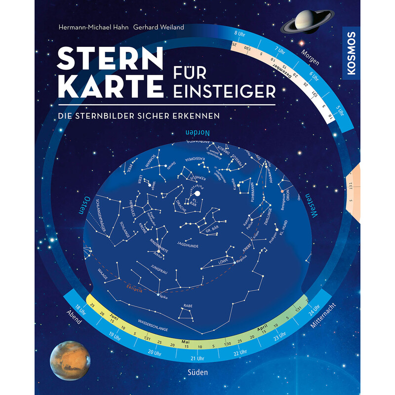 Kosmos Verlag Carta delle Stelle per principianti