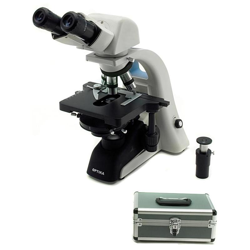 Optika Microscopio B-352Ph, binokulare, contrasto di fase, X-LED