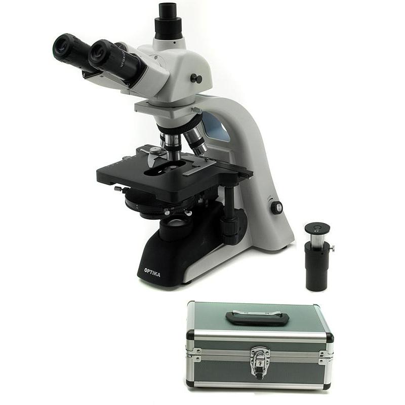 Optika Microscopio B-353Ph, trinoculare, contrasto di fase, X-LED