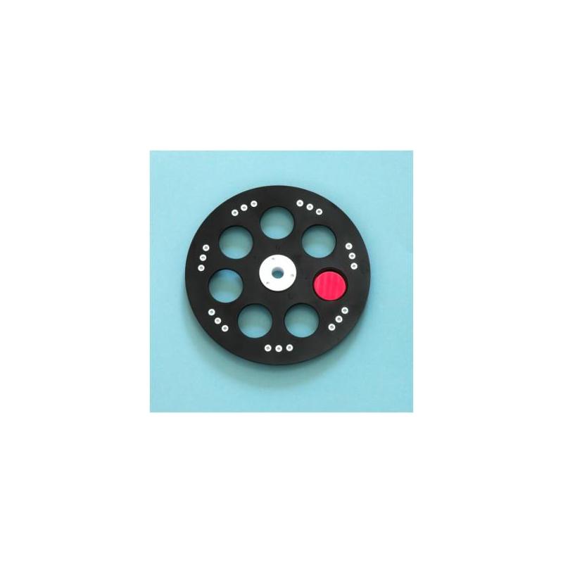 Starlight Xpress Ruota portafiltri USB per 7 filtri da 36mm con filetto 72 mm (maschio) + filetto T (femmina)