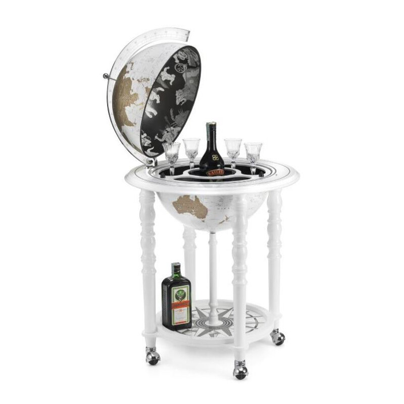 Zoffoli living Globo bar Elegance White 40cm
