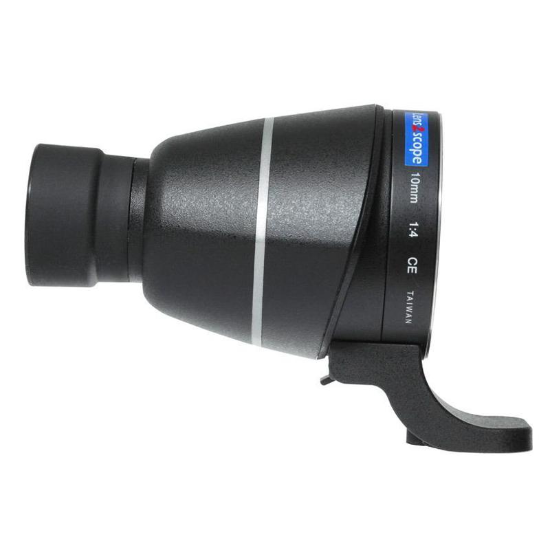 Lens2scope , per Pentax K, nero, visione diritta