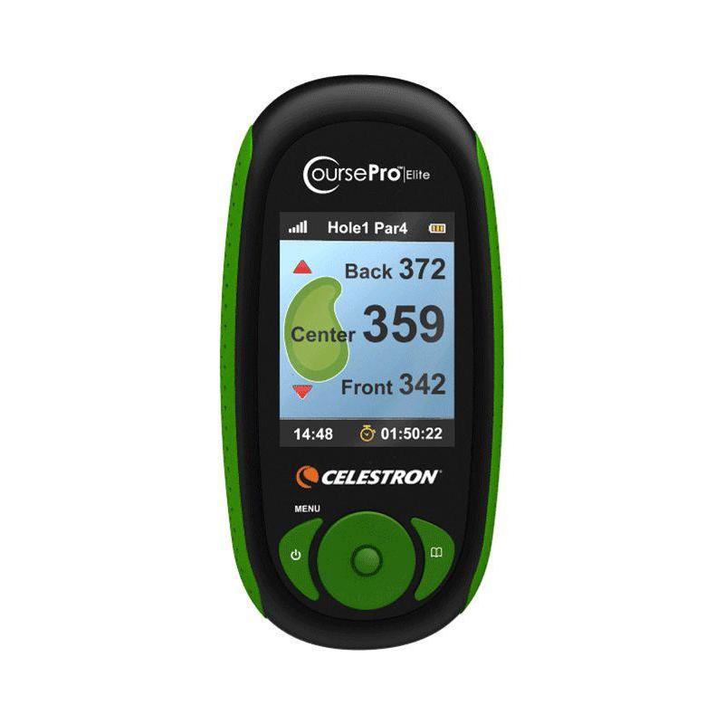 Celestron Kompass CoursePro Elite Golf Navi GPS Rangefinder, schwarz