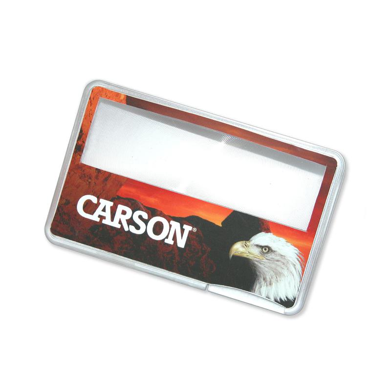 Carson Lente d`Ingrandimento LED MagniCard 2x