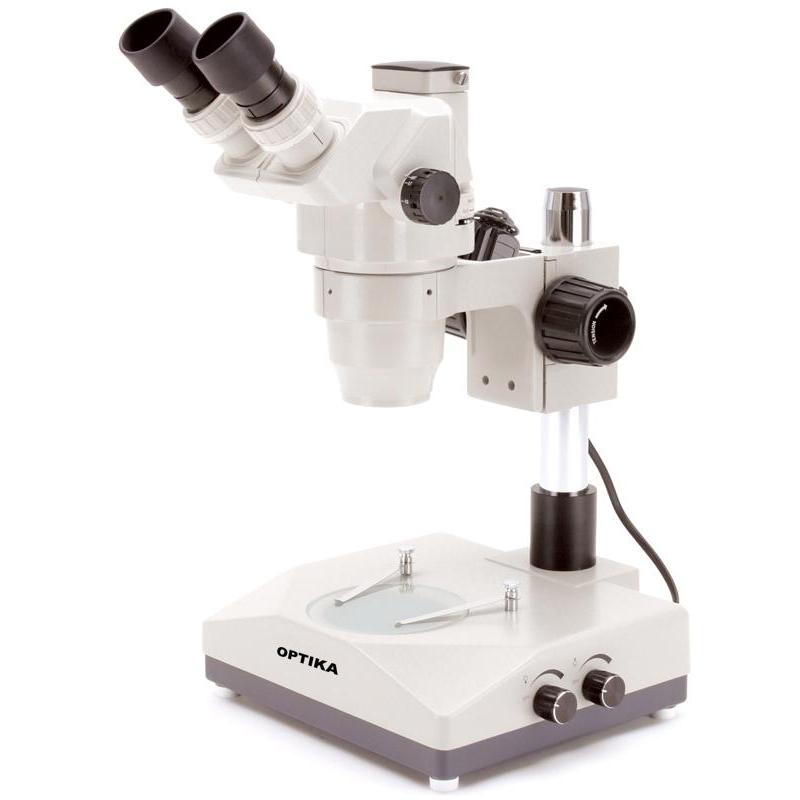 Optika   Microscopio binoculare stereo zoom SZR-13, stativo a sbalzo mobile