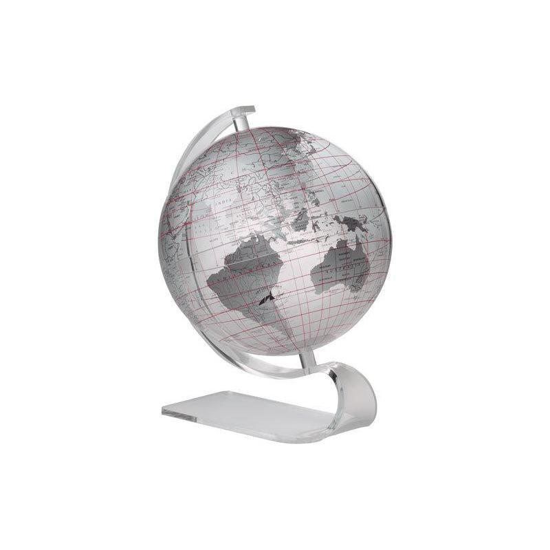 Columbus Globo New Style - Sfera terrestre in argento 743002