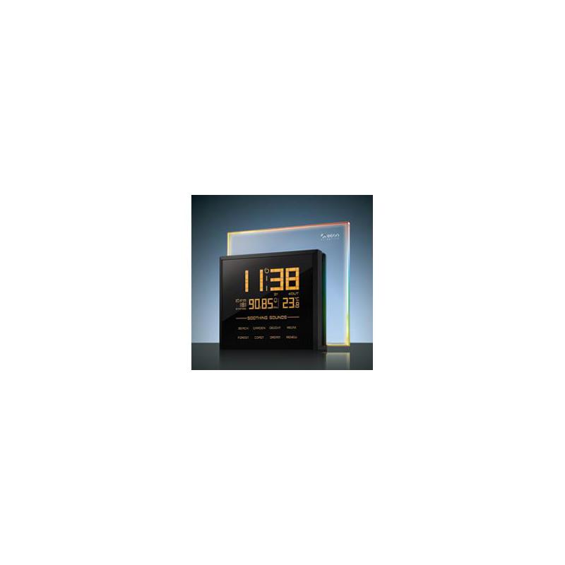 Oregon Scientific Wireless Stazione Meteo Radio FM Rainbow Clock con 8 suonerie rilassanti
