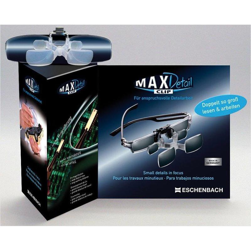 Eschenbach Lente d`Ingrandimento MaxDetail Clip 2x