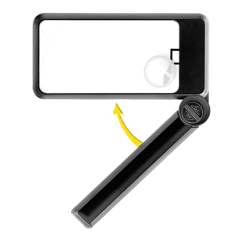 Bresser Lente d'ingrandimento da lettura 4x - 95x50 mm