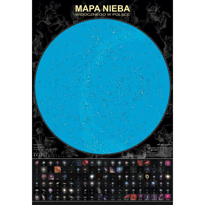 AstroCD Poster - Mappa del cielo