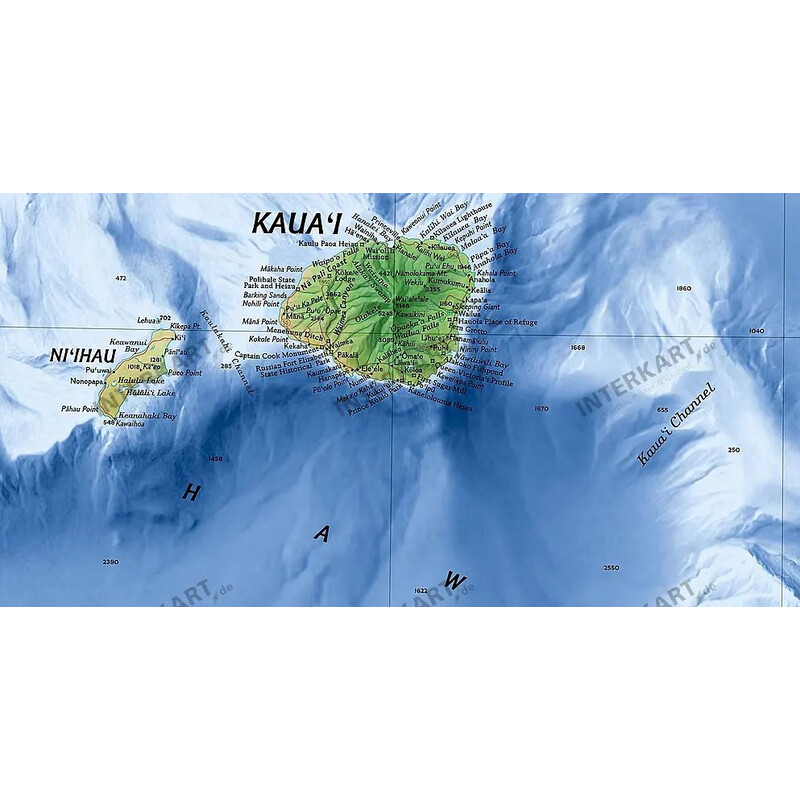National Geographic Mappa Hawaii (89 x 58 cm)
