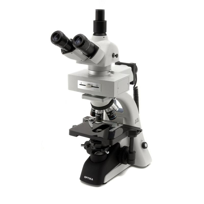 Optika Microscopio trinoculare a fluorescenza LED B-353LD2