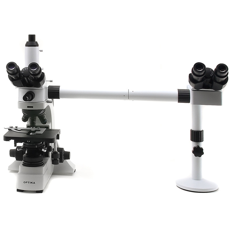 Optika Microscopio B-500Ti-2, testa multipla, 2 teste, 1000x, LED