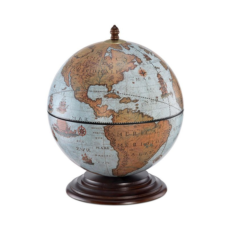 Zoffoli living Globo bar Nettuno Blue Ocean 40cm