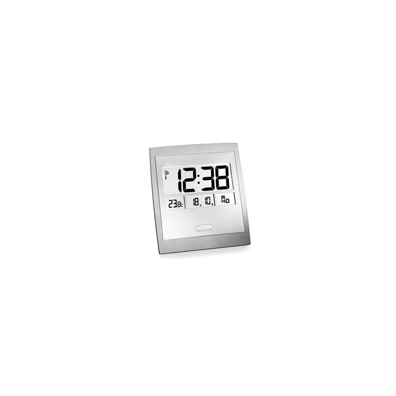 Oregon Scientific Wireless Stazione Meteo Orologio a parete wifi XXL, argento JM 889N-S