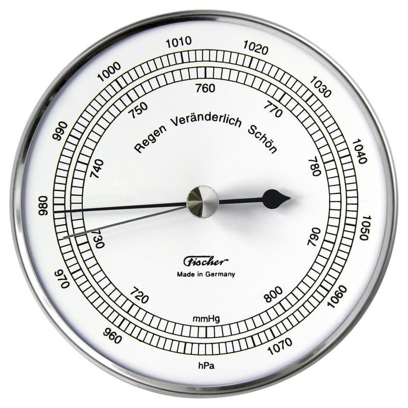 Eschenbach Stazione meteo Barometro aneroide Acciaio temperato 528201