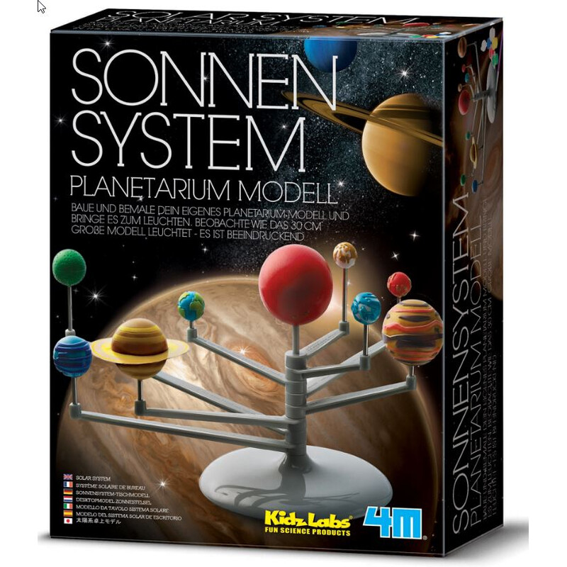 Science Can Proiettore Planetario Del Sistema Solare Con Pianeti Parlanti - Kit Modello Spaziale Per Bambini 6+ Anni