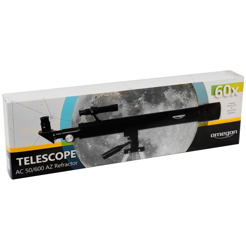 Omegon Telescopio AC 50/600 AZ