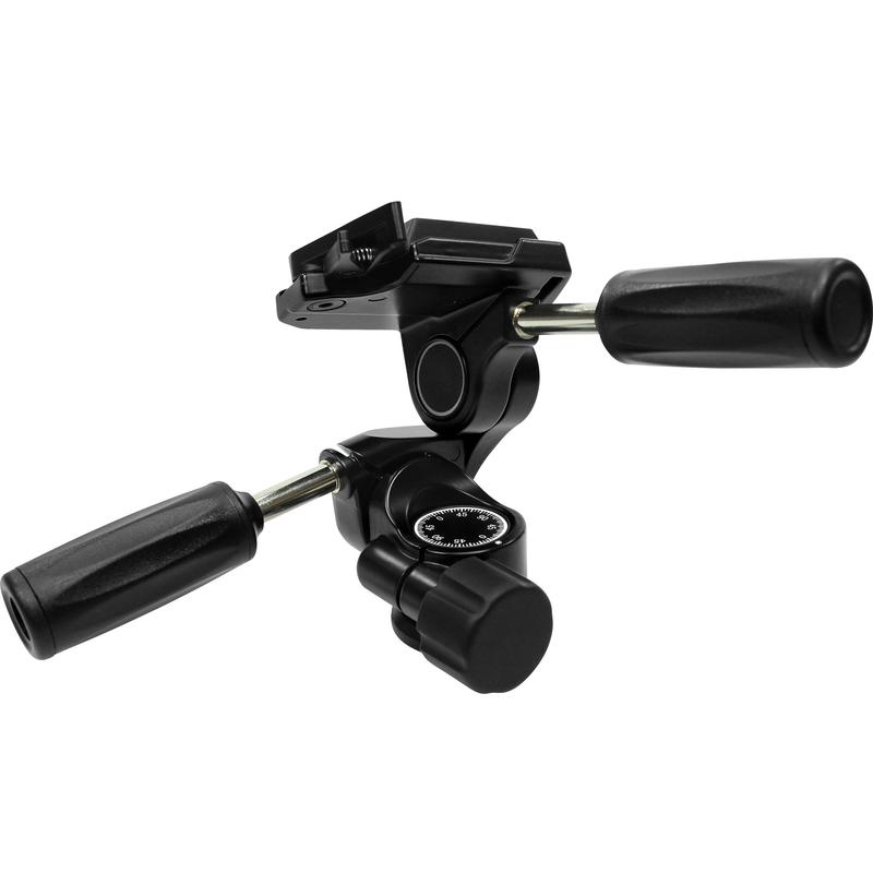 Omegon Testa panoramica per treppiede 3-Wege-Neiger Pro PD36