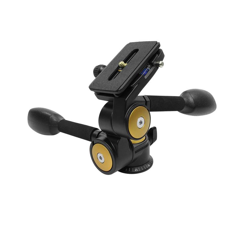 Omegon Testa Panoramica 3-Wege-Neiger Pro Stativ-Panoramakopf PD80