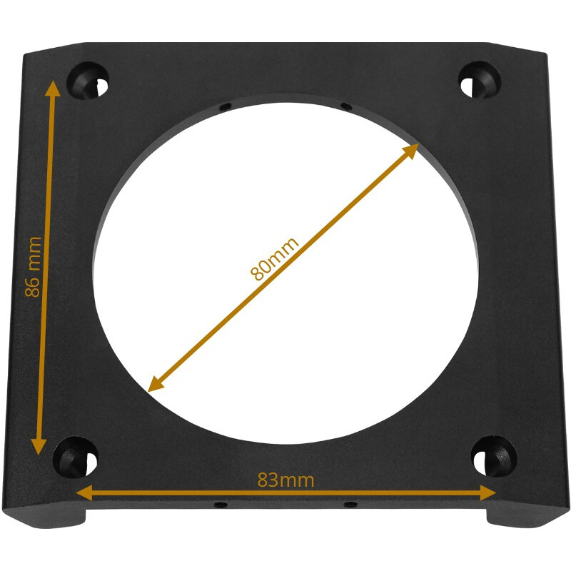 Omegon Adattatore per focheggiatore Crayford 2'' su tubo Skywatcher