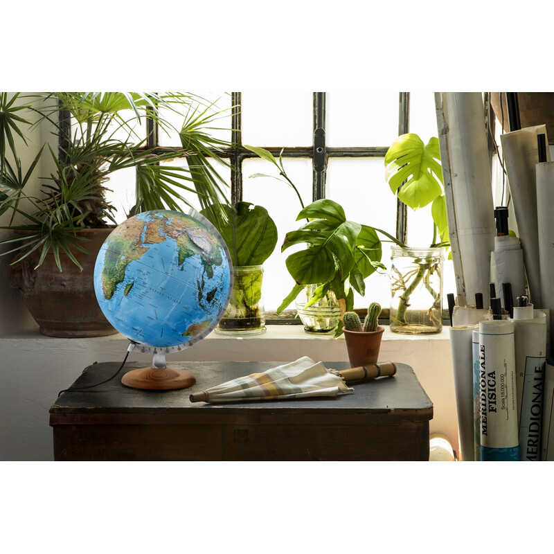 Atmosphere Globo con sollievo R4 Silver 30cm