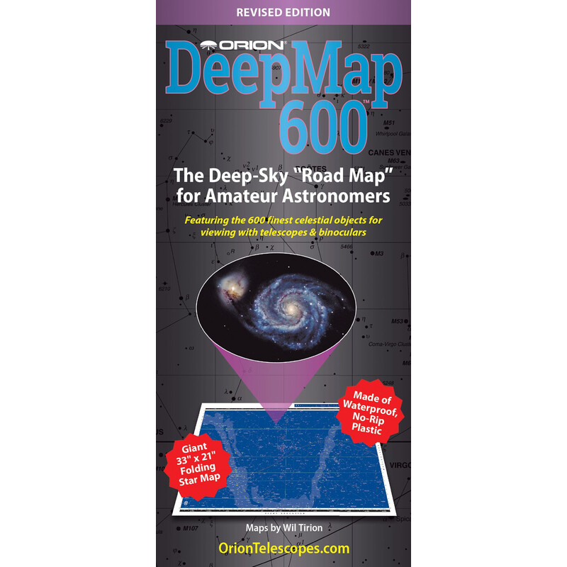 Orion Poster Deep Map 600, carta pieghevole