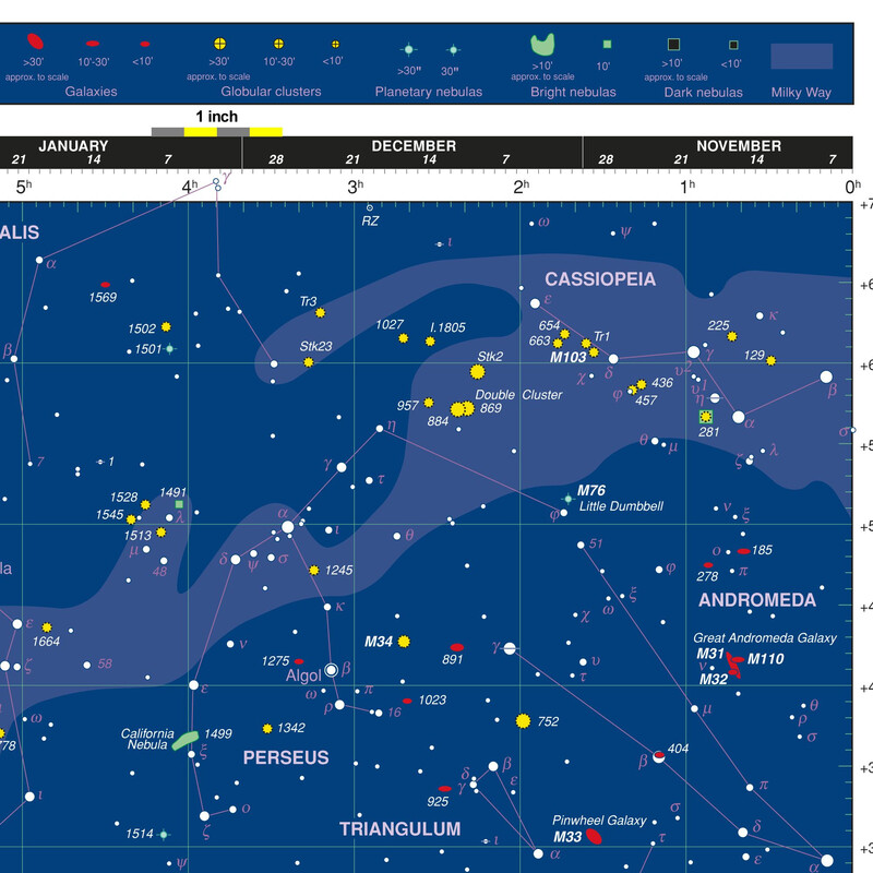 Orion Poster Deep Map 600, carta pieghevole