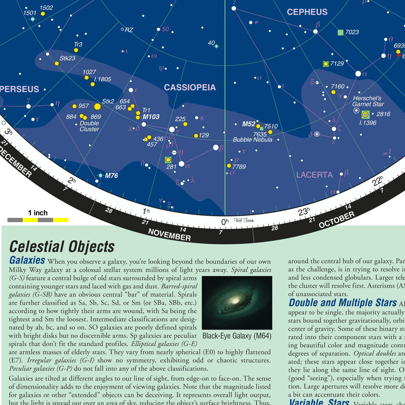 Orion Poster Deep Map 600, carta pieghevole