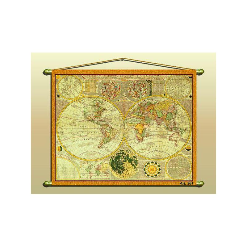 Zoffoli living Mappa antica (Riproduzione) Nr. 361/2
