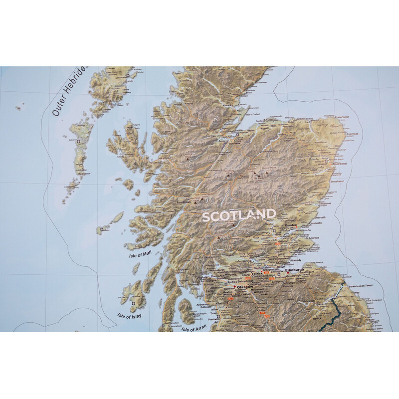 GeoMetro Mappa United Kingdom (100 x 140 cm)