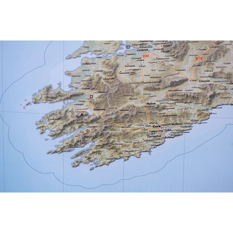 GeoMetro Mappa United Kingdom (100 x 140 cm)