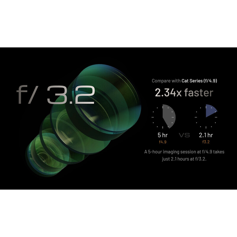 William Optics Rifrattore Apocromatico AP 71/230 Mighty-Cat 71 WIFD