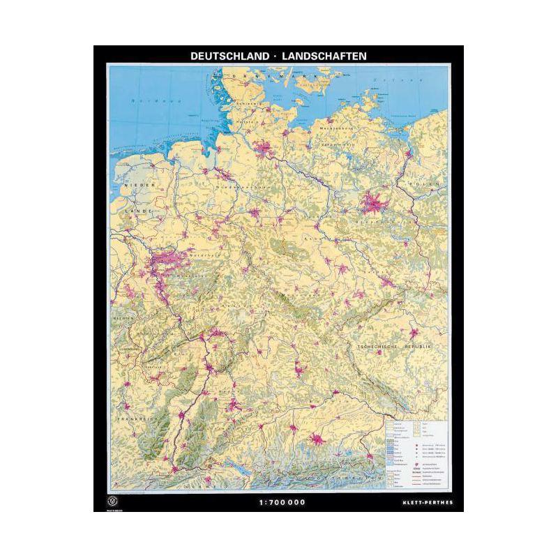 Klett-Perthes Verlag Mappa Territori tedeschi