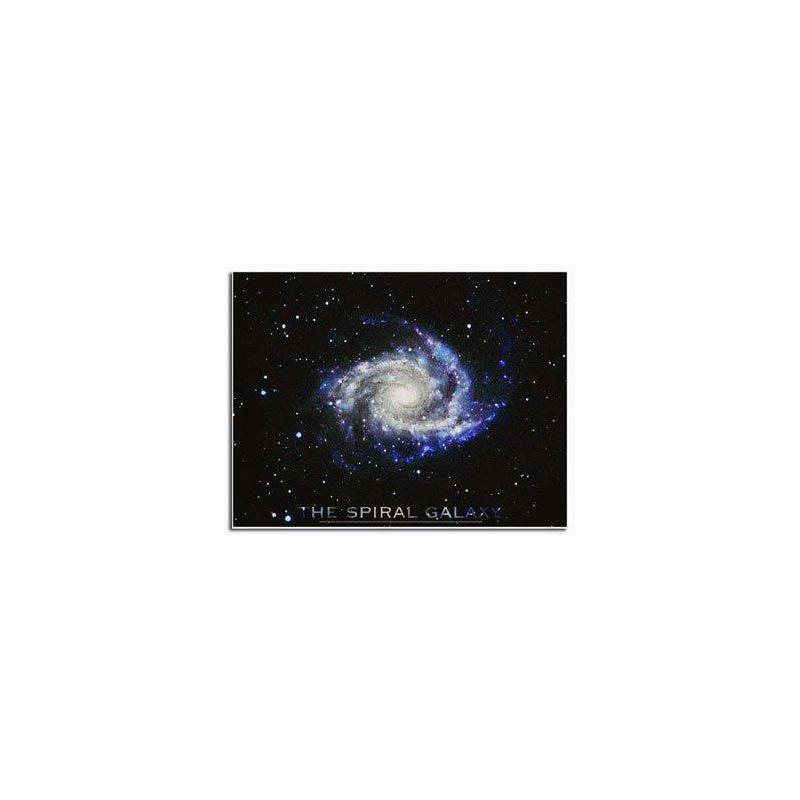 Poster Galassia spirale nella Macchina Pneumatica