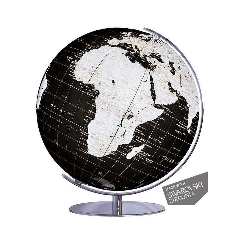 Columbus Globo Swarovski Onyx 731485 Mappamondo