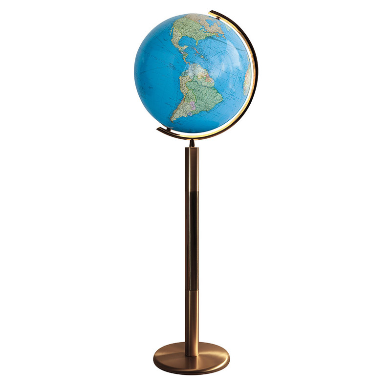 Columbus Globo da terra Duo Brass Mappamondo con piedistallo 40cm