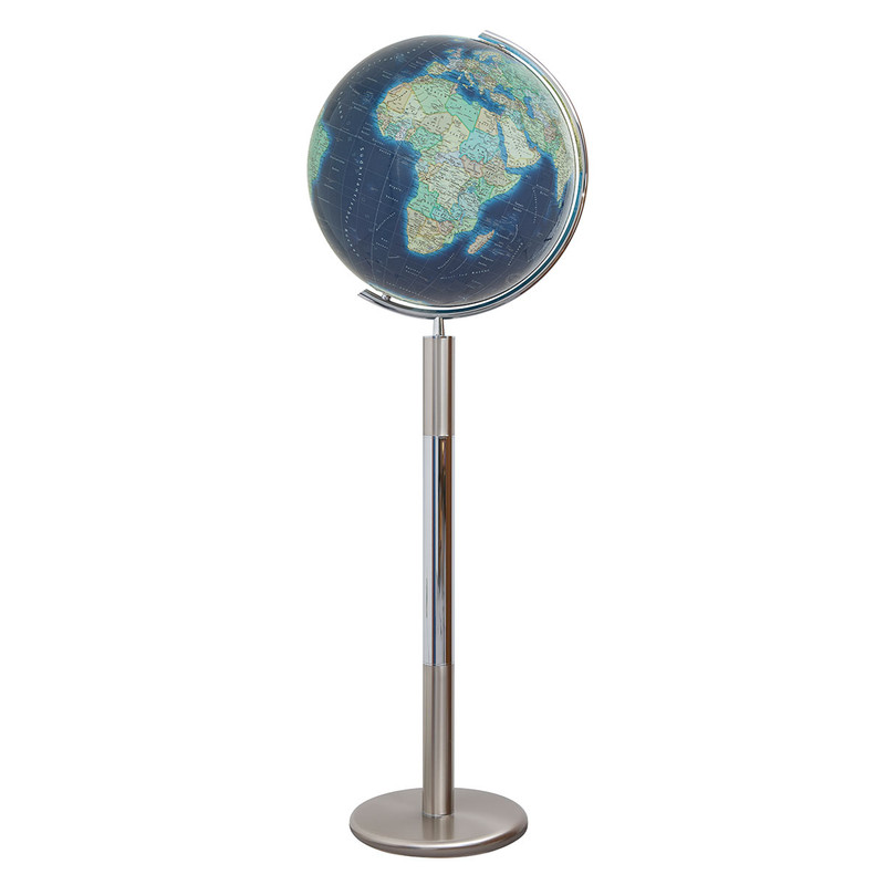 Columbus Globo da terra Duo Azzurro T244089 Mappamondo con piedistallo
