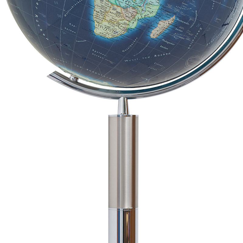 Columbus Globo da terra Duo Azzurro T244089 Mappamondo con piedistallo