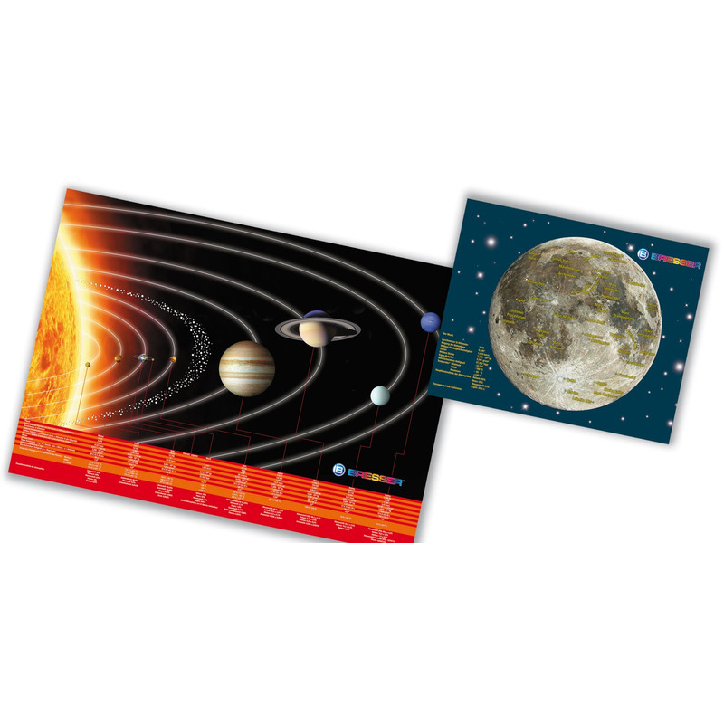 Bresser Junior Astroset: poster e planning da tavolo