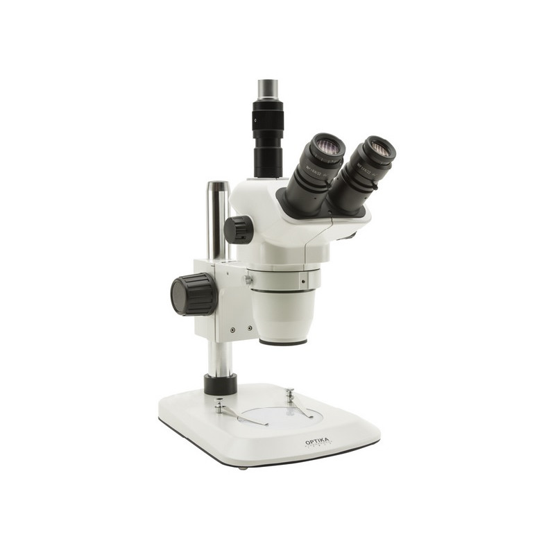 Optika microscopio stereoscopico SZN-2, trinoculare, zoom, 7x-45x
