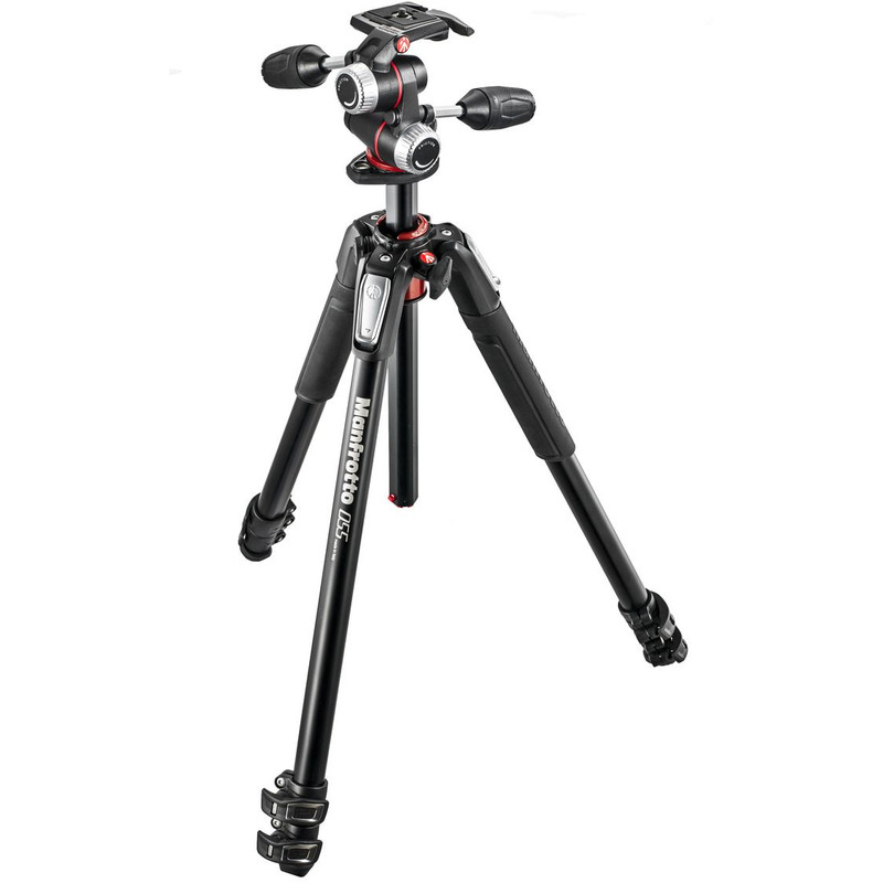 Manfrotto MK055XPRO3-3W set treppiede con testa a 3 vie