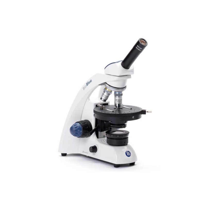 Euromex Microscopio BioBlue BB.4240-P, POL, mono, DIN, 40x-600x, 10x/18, HAL, 20W