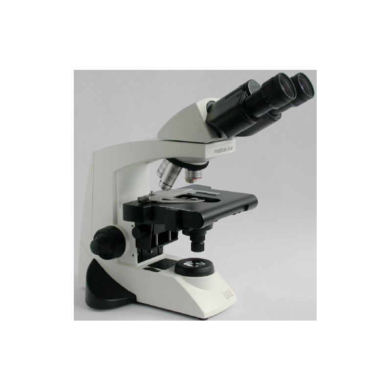 Hund Microscopio Medicus PH Plan, trino, 100x-1000x