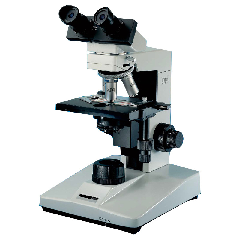 Hund Microscopio H 600 Wilo-Prax Achro, bino, 40x - 1000x