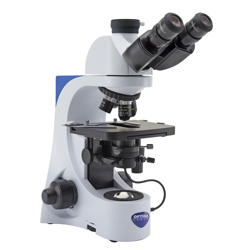 Optika Microscopio Mikroskop B-383DKIVD, trino, darkfield, N-PLAN,100x W-PLAN, 40x-1000x, IVD